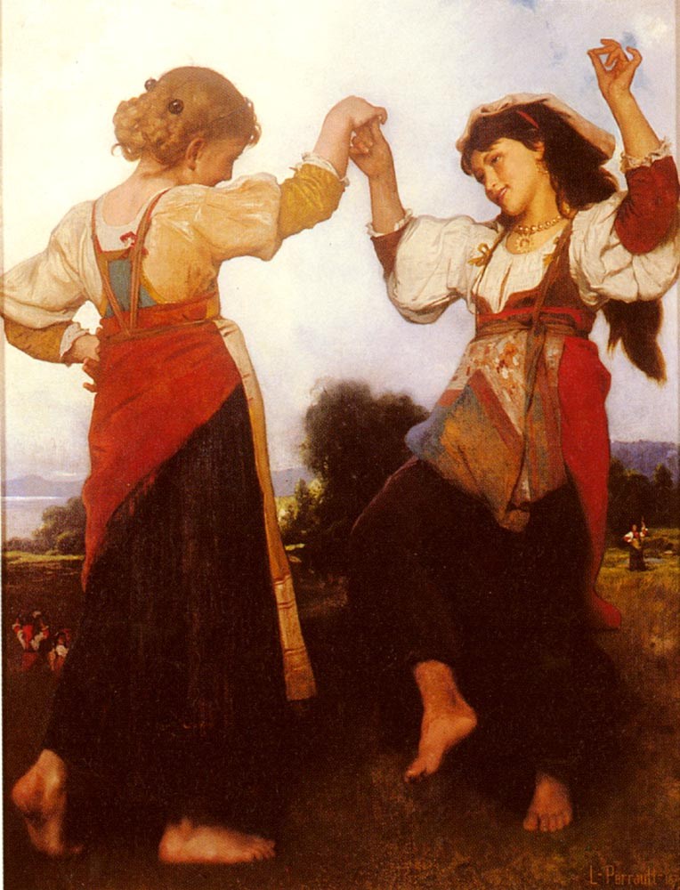 Leon Bazile Perrault La Tarantella